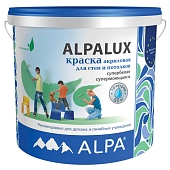 Краска интерьерная Alpa Alpalux база А 0,9 л