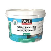 Гидроизоляция VGT WP-14 эластичная полимерный 3 кг