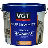 Краска фасадная VGT ВД-АК-1180 база А 2,5 кг